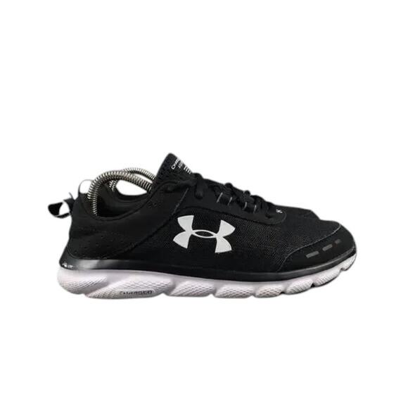 Under Armour Shoes Womens 8 Charged Assert Sneakers Running Athletic Trainers - Picture 1 of 11